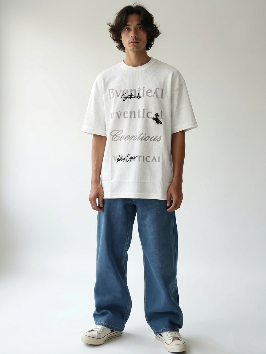 Premium Printed Round Neck T Shirt