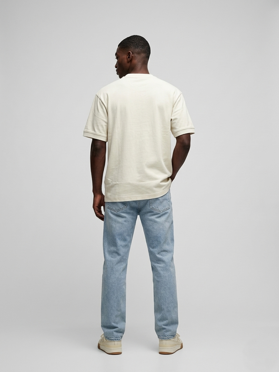 Premium Quality T Shirt Down Shoulder Round Neck