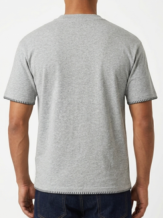 Oversized Prada Premium T Shirt Round Neck